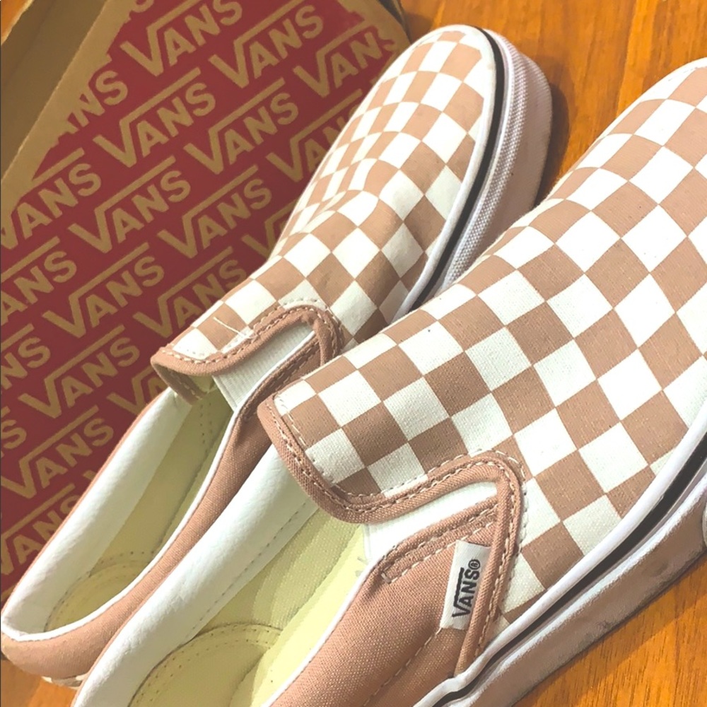 Classic slip on checkered vans